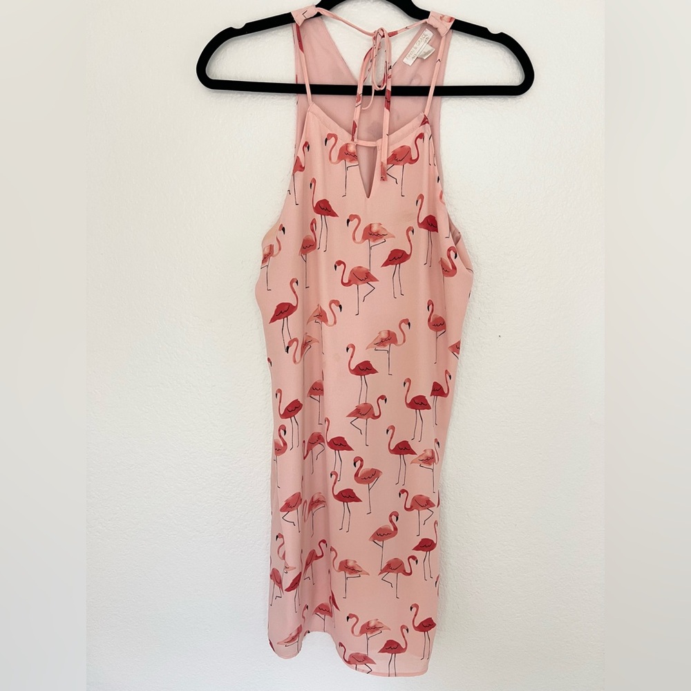Finn And Grace Pink Flamingo Dress